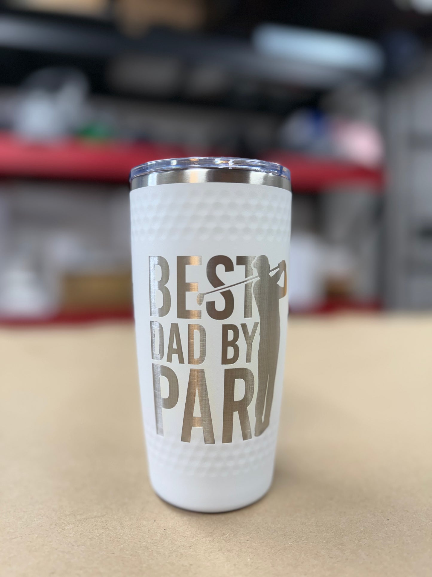 20oz Best Dad By Par Coffee Cup