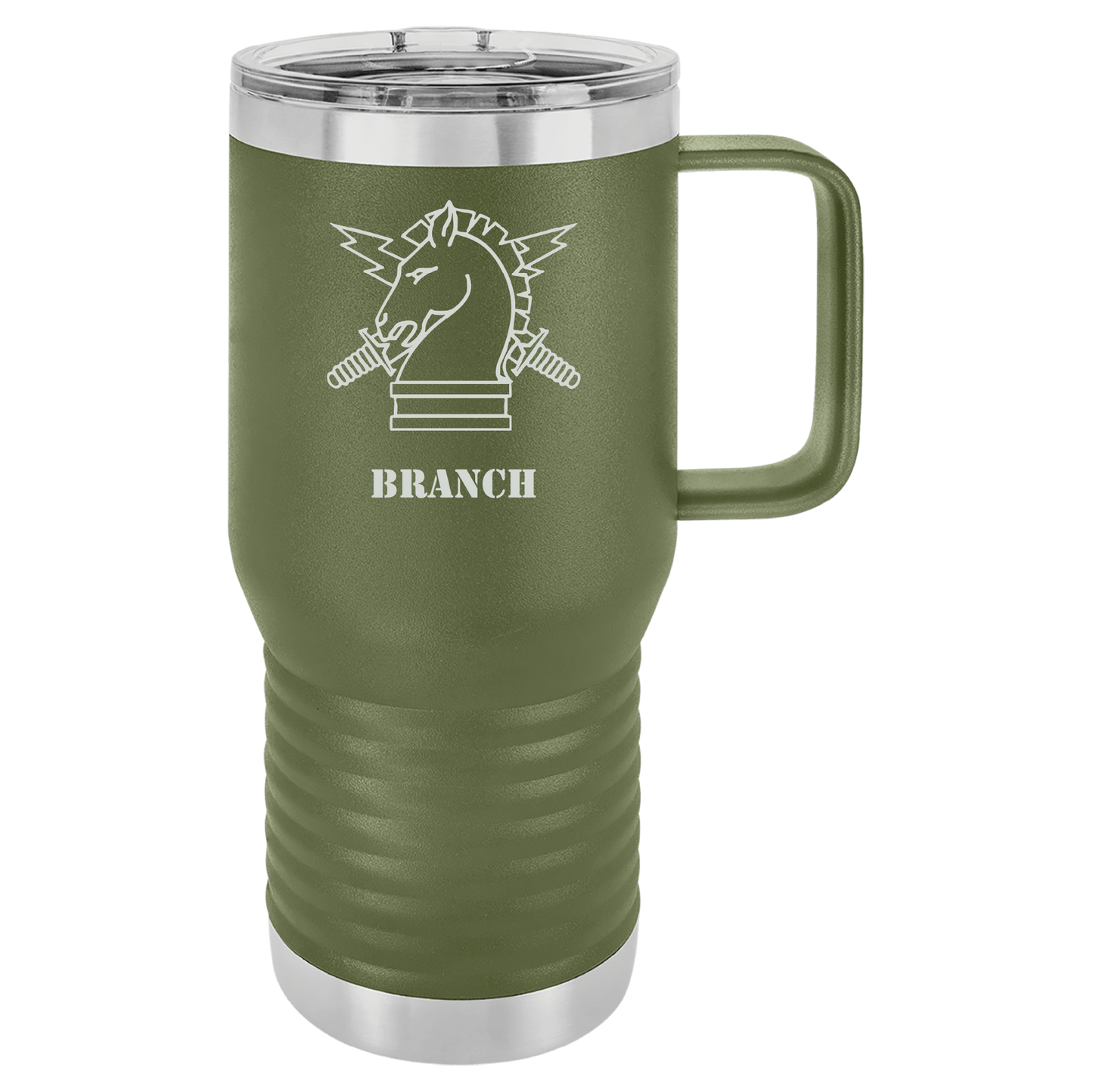 20oz Laser Engraved Drinkware (Army)