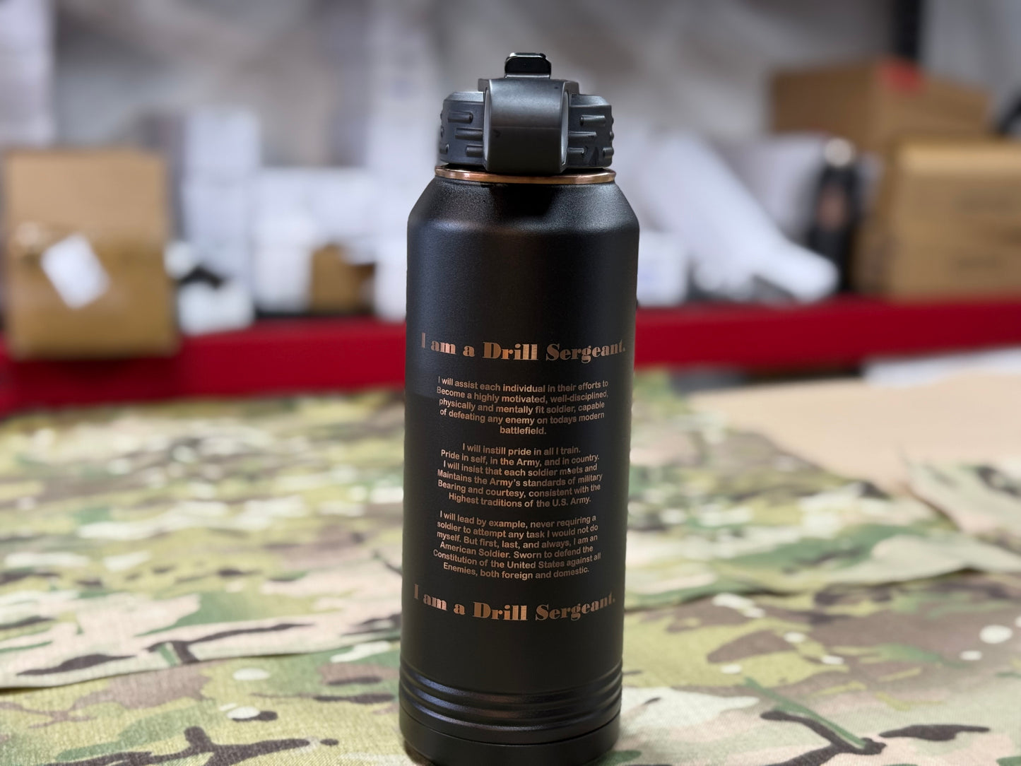 Drill SGT Bottle