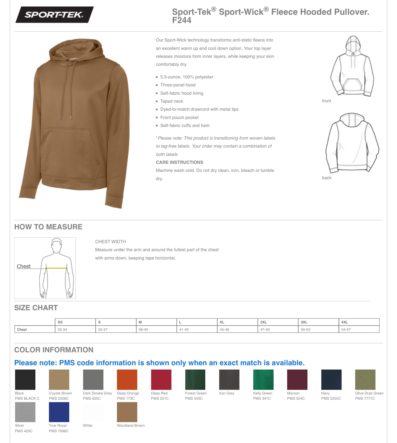 3-334 REGT PT Hoodie