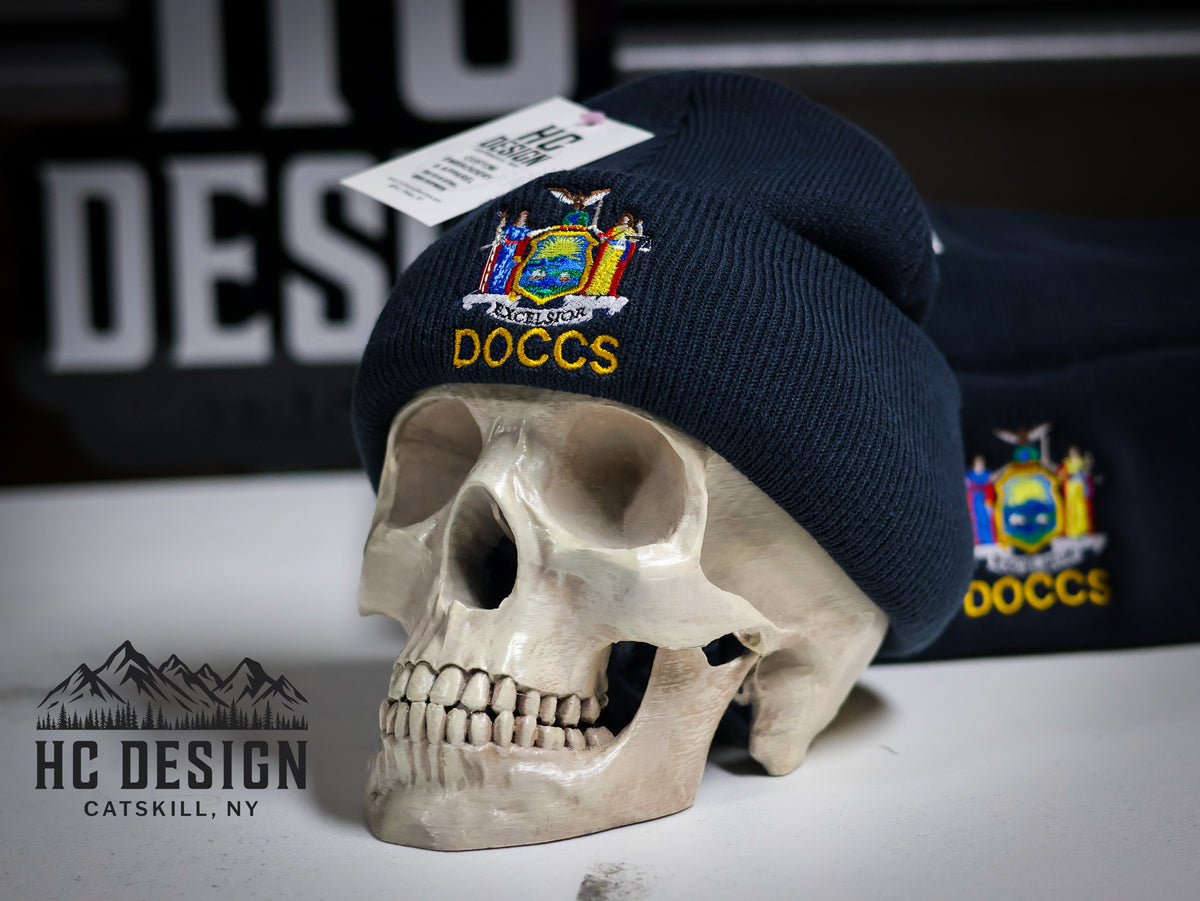 Embroidered DOCS/DOCCS Beanie NO FLEECE LINING