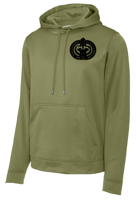 Drill Sergeant Hoodie OD Green/Coyote Brown