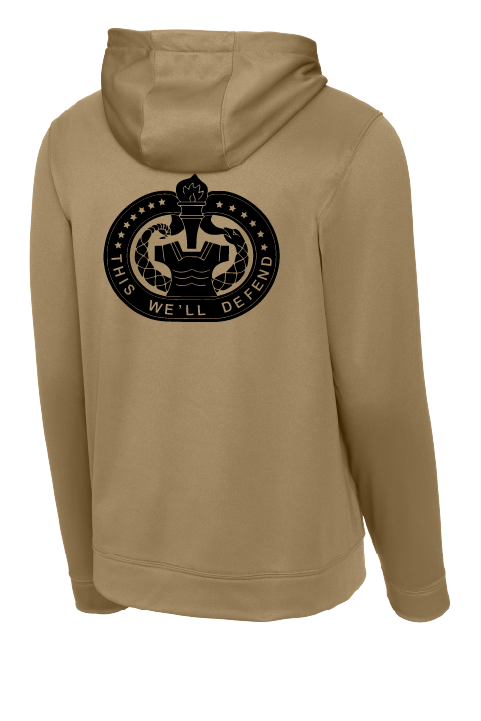 Drill Sergeant Hoodie OD Green/Coyote Brown