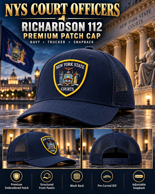 NYS Court Officers – Richardson 112 Trucker Hat