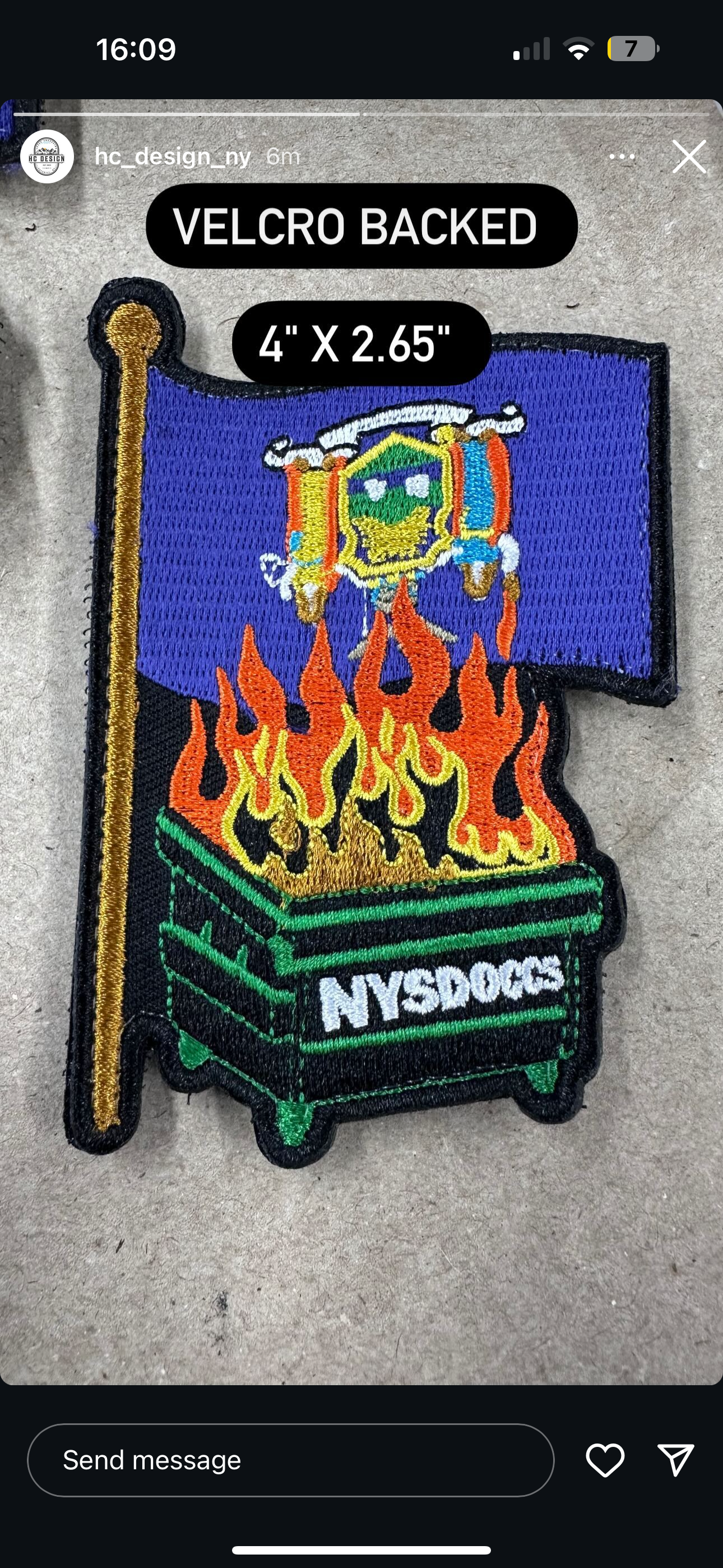 Dumpster Fire PATCH 3 Pack