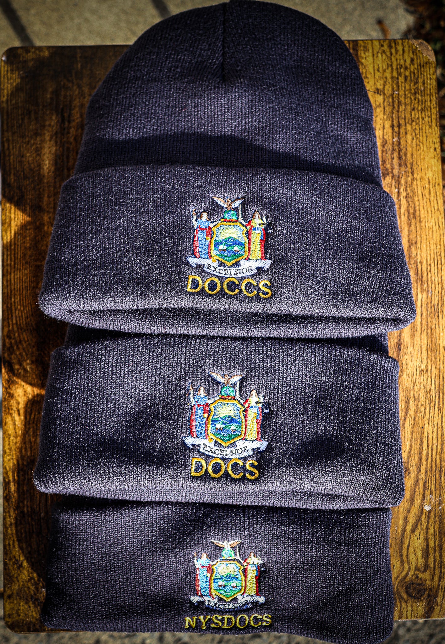 Embroidered DOCS Fleece Lined Beanie