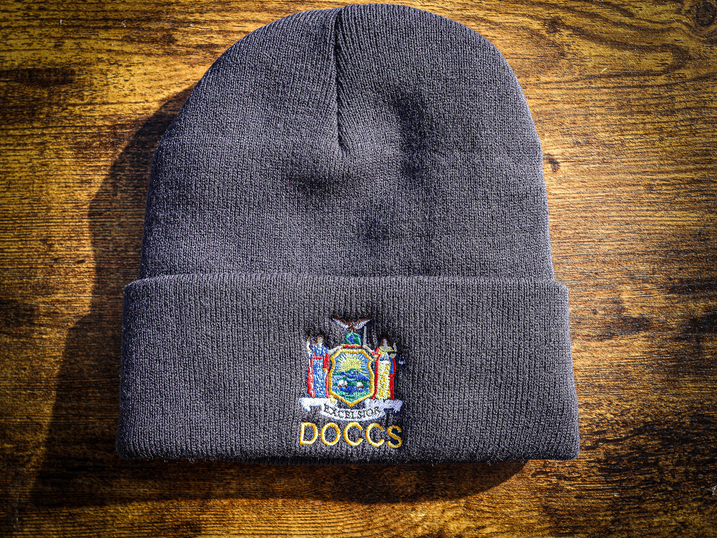 Embroidered DOCS Fleece Lined Beanie