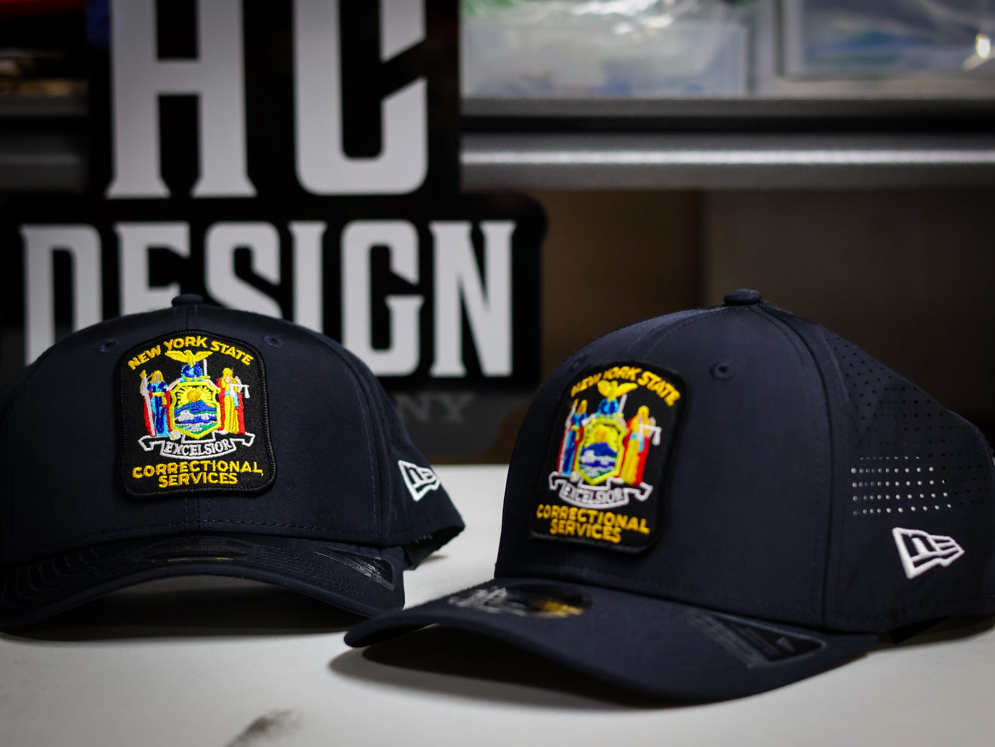 DOCCS Stretch Mesh Snapback Hat (Embroidered Patch) - New Era NE501